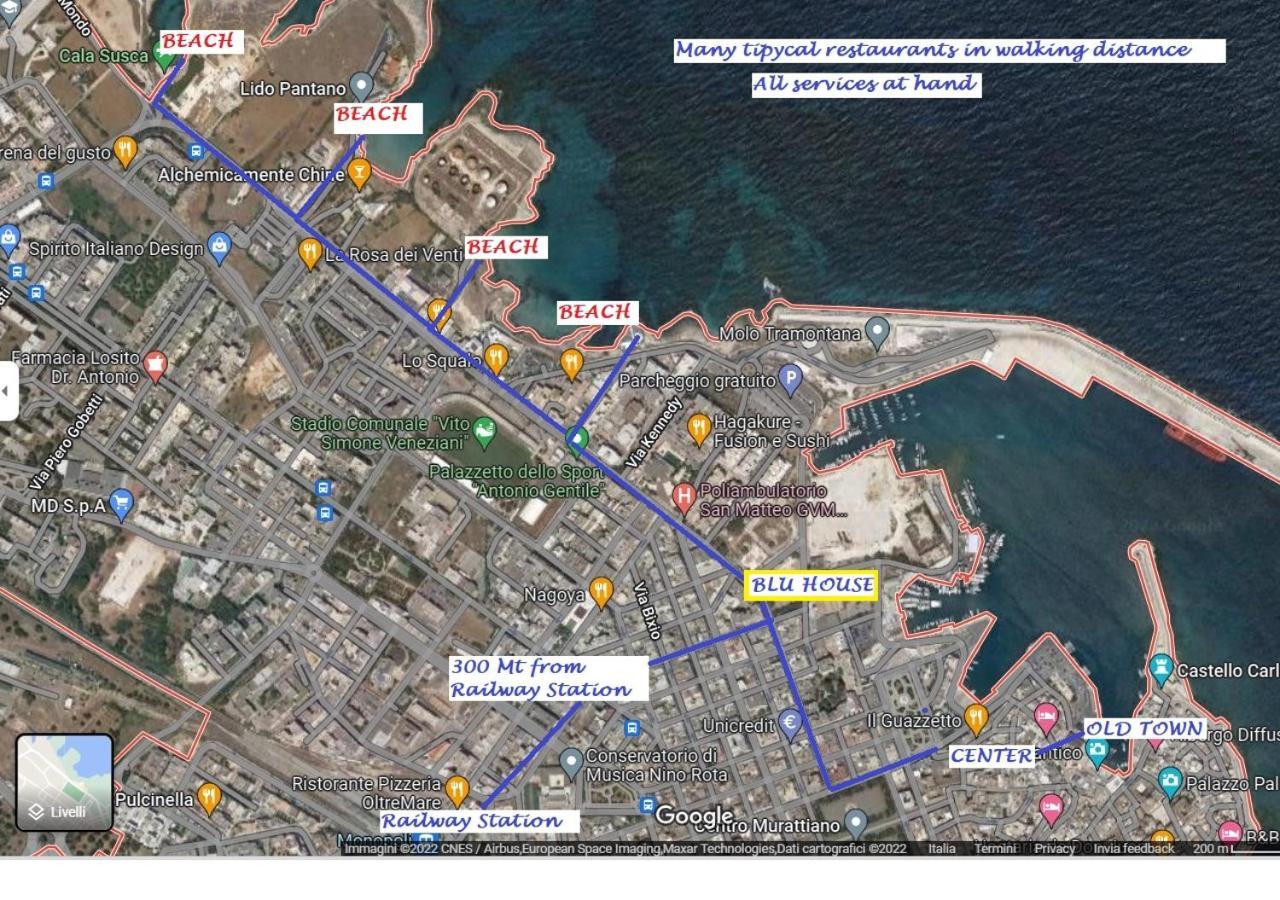 Blu House Apartment Monopoli Ngoại thất bức ảnh